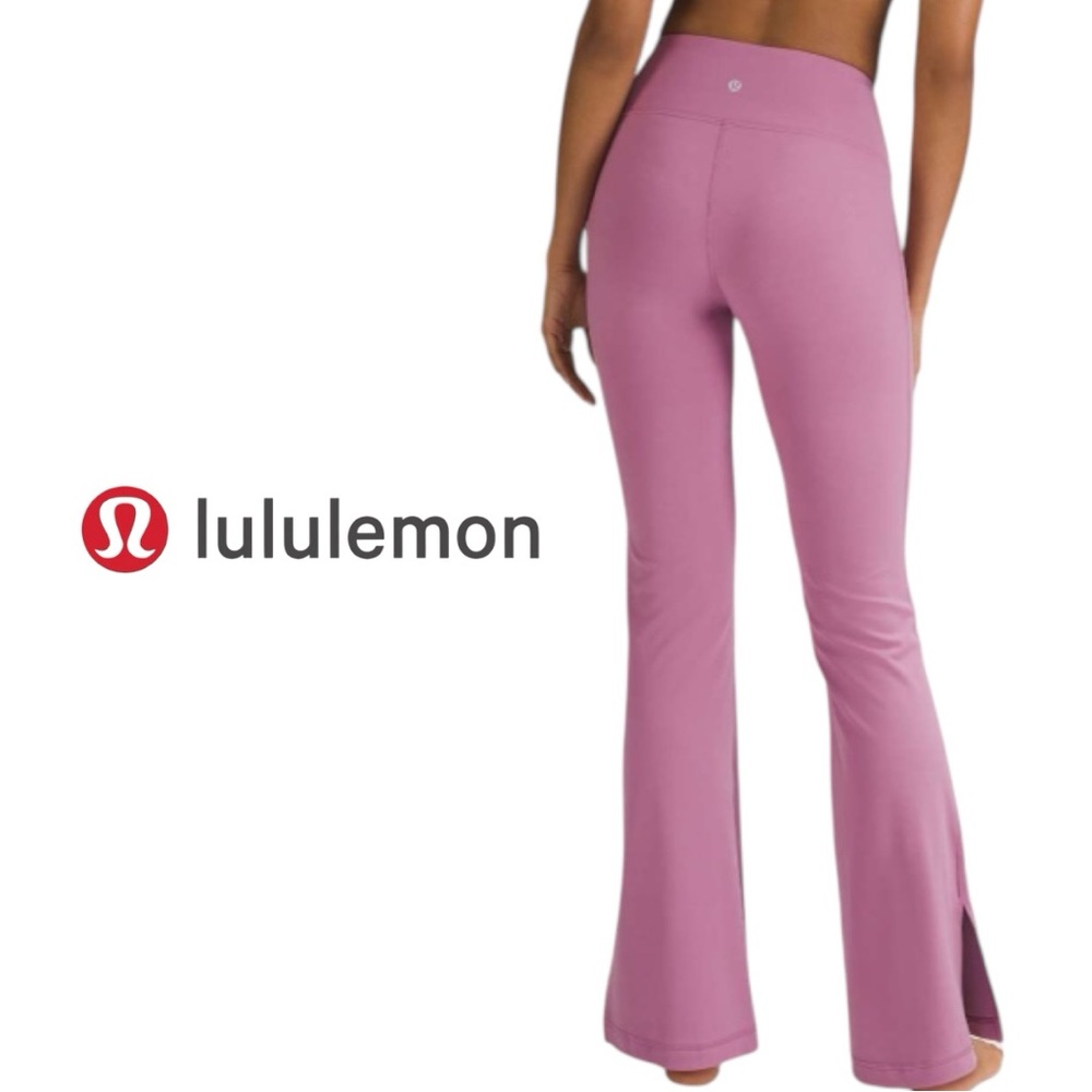 lululemon athletica Pink Boot Cut Flare Pants